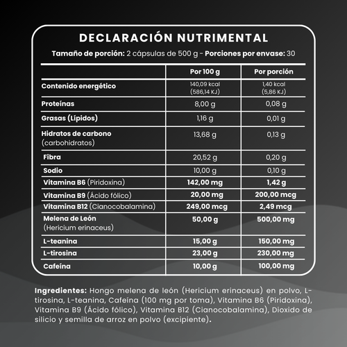 LUMANA FOCUS | NOOTRÓPICO